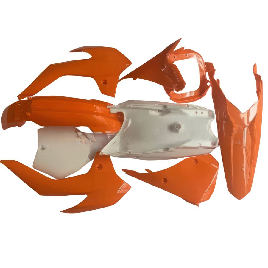 Комплект пластика для эндуро мотоцикла KTM 85, KAYO K1, Honda CRF250, GR1, BSE J1/2 LE, Motoland CRF250 #1