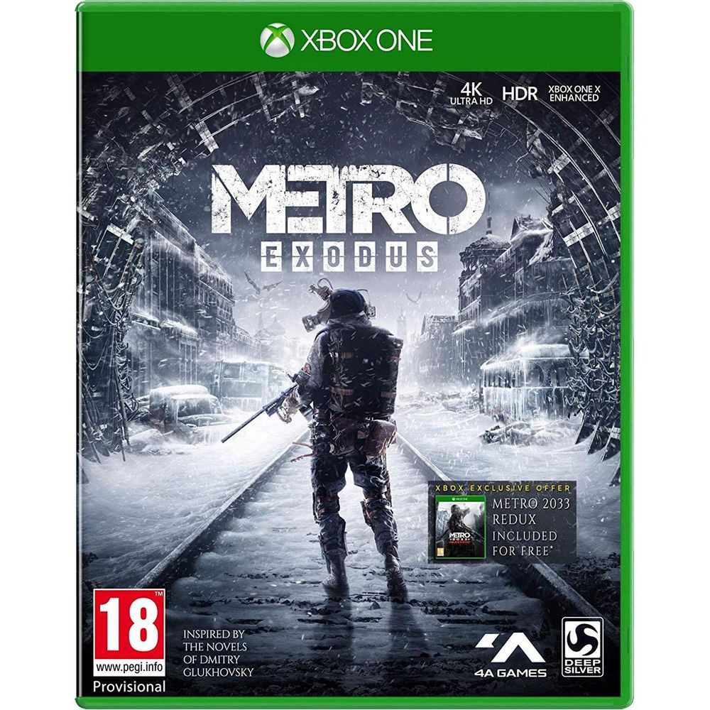 Игра Метро: Исход для PlayStation 4 Metro Exodus PS4 (Xbox One, Xbox  Series, Русская версия)