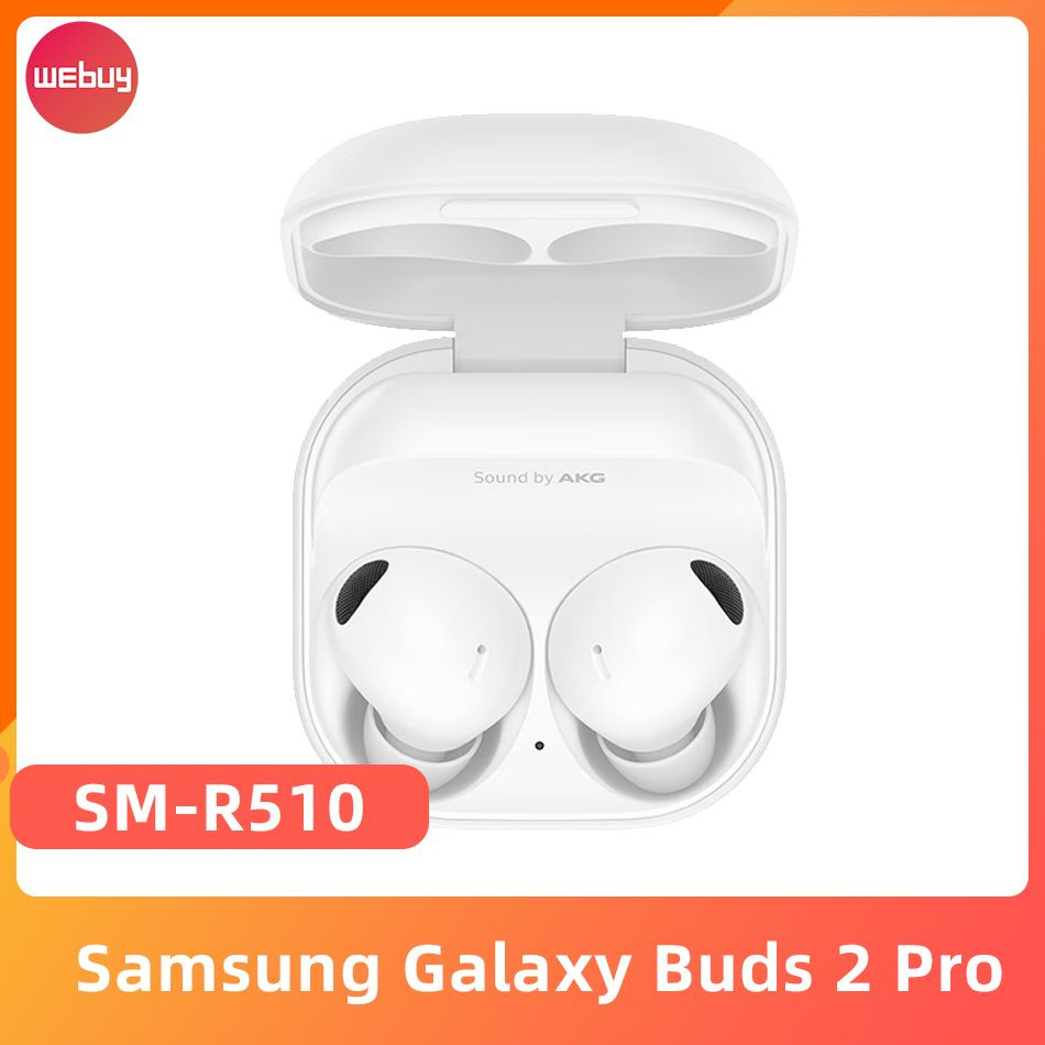 Samsung Наушники беспроводные с микрофоном Samsung Galaxy Buds 2 Pro, Bluetooth, USB Type-C, прозрачный #1