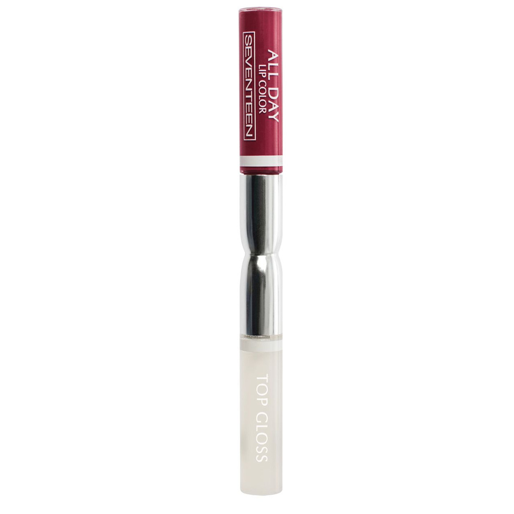 Seventeen Жидкая стойкая помада-блеск All Day Lip Color & Top Gloss, 08 ...