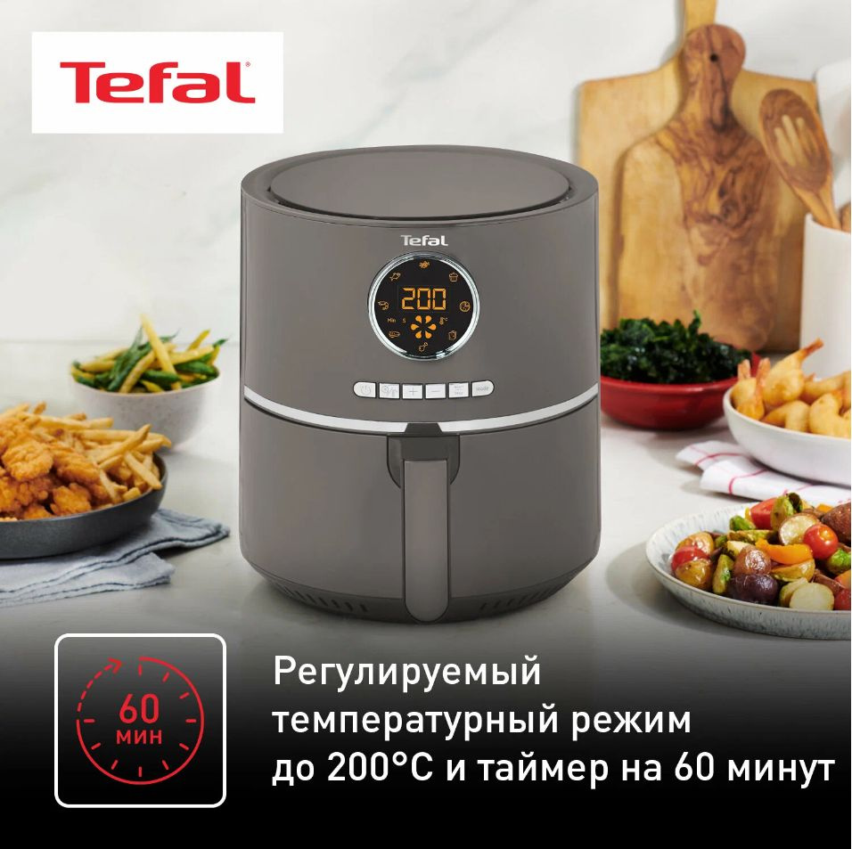 Аэрогриль Tefal EY111B15 - купить по выгодной цене в интернет-магазине OZON  (1595145364)