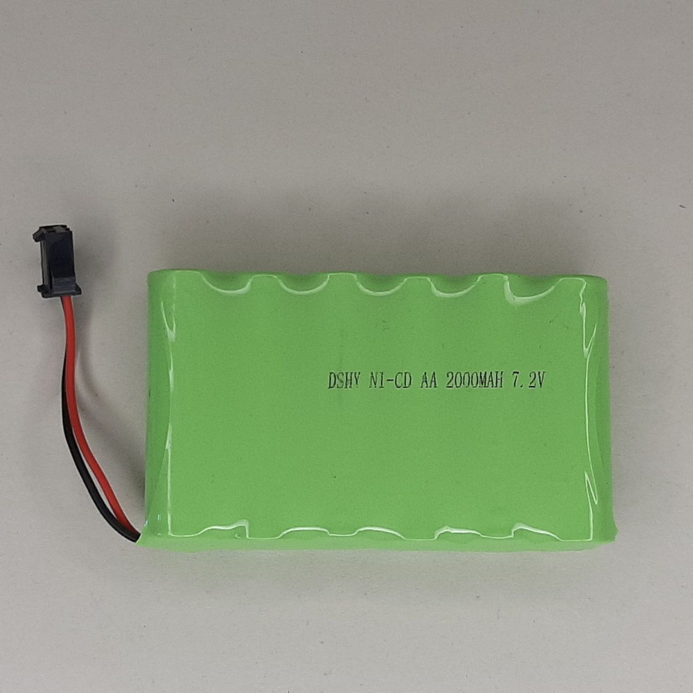 1 шт. аккумулятор АКБ батарейка АА 7.2V 2000 mAh разъем SM-2P для игрушек на радиоуправлении  #1