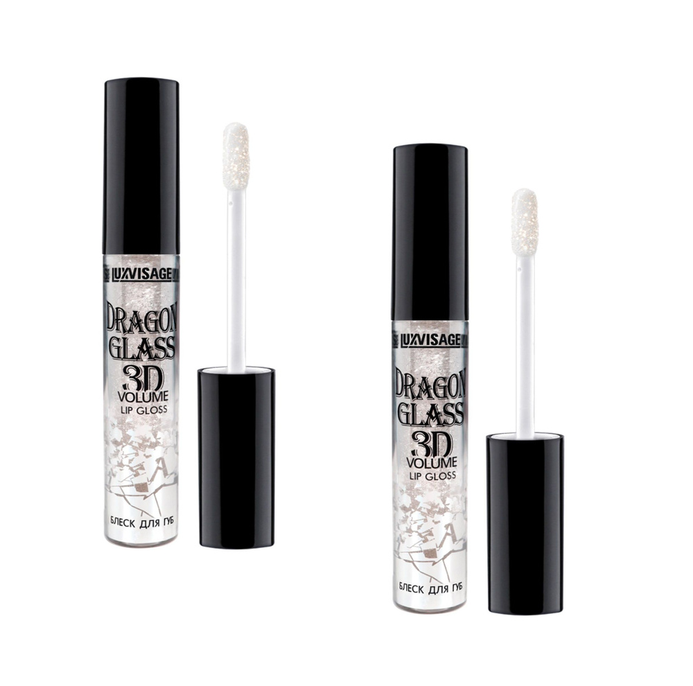 LuxVisage БЛЕСК для губ DRAGON GLASS 3D volume прозрачный ...