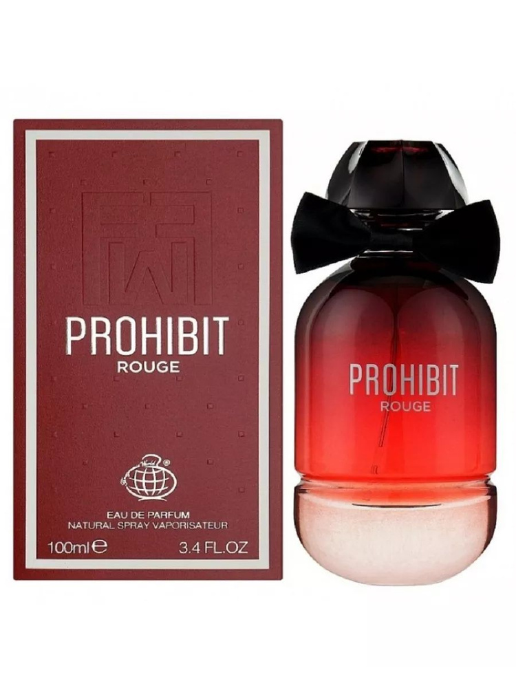 Fragrance World Вода парфюмерная Prohibit Rouge 100 мл #1