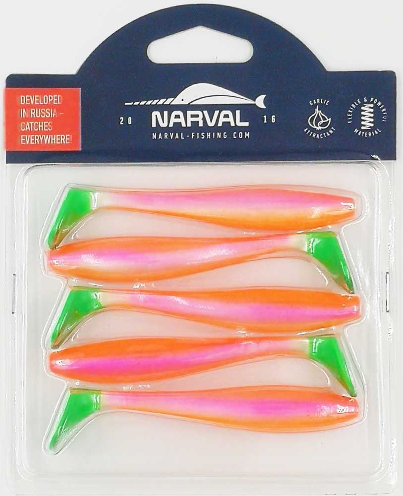 Мягкая приманка Narval Choppy Tail 10cm #033-Candy - купить по ...