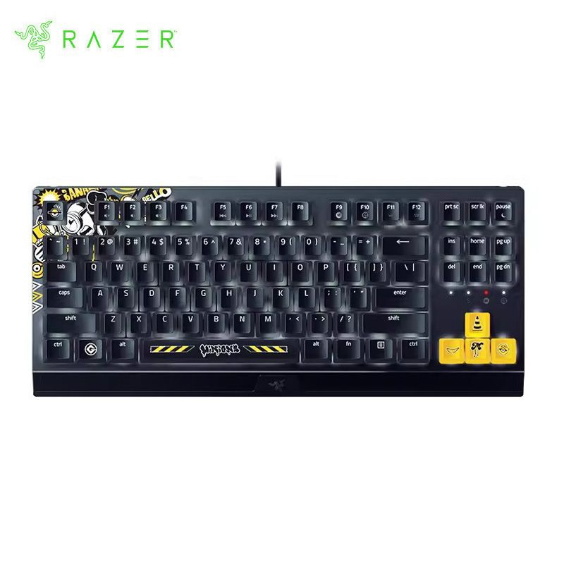 Razer Клавиатура проводная Razer BlackWidow Tenkeyless Minions, Русская раскладка, черный  #1