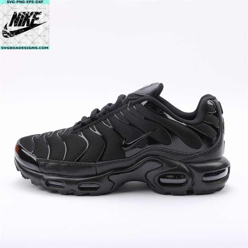 Nike tns triple black best sale