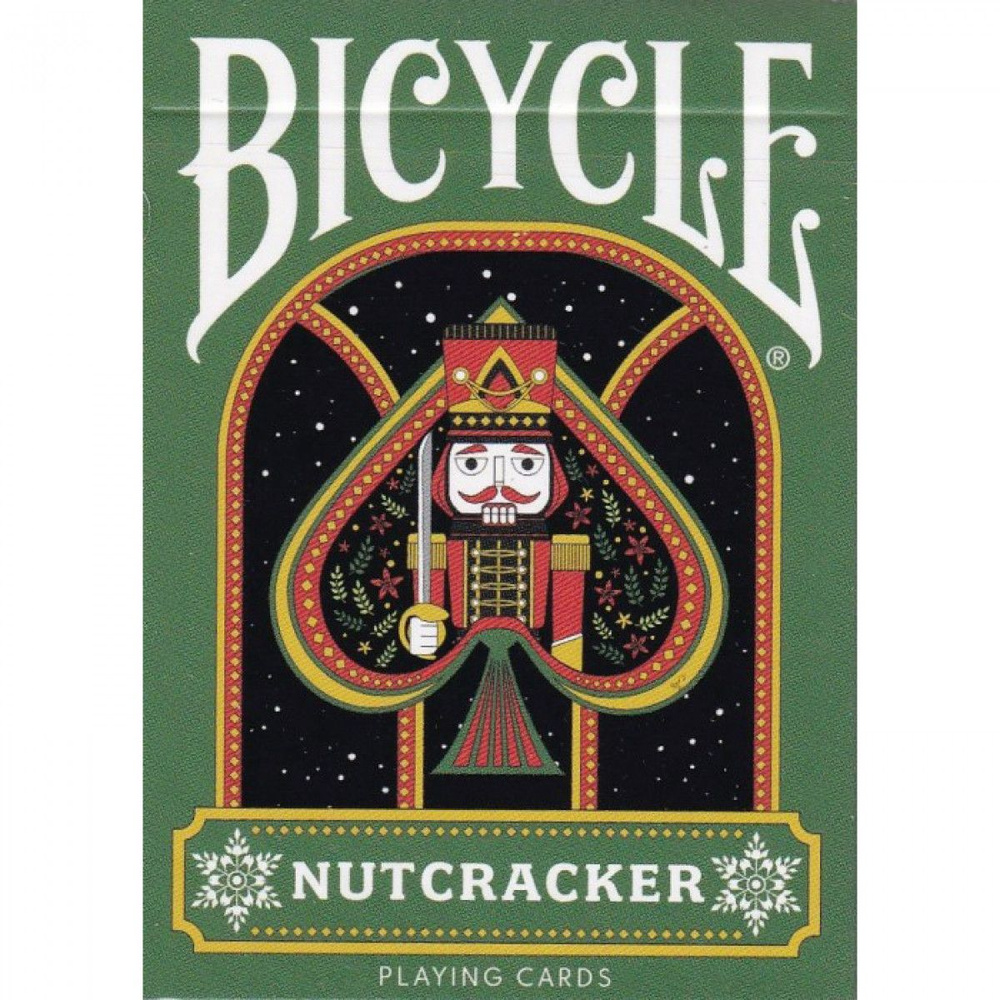 Игральные карты BICYCLE NUTCRACKER GREEN #1