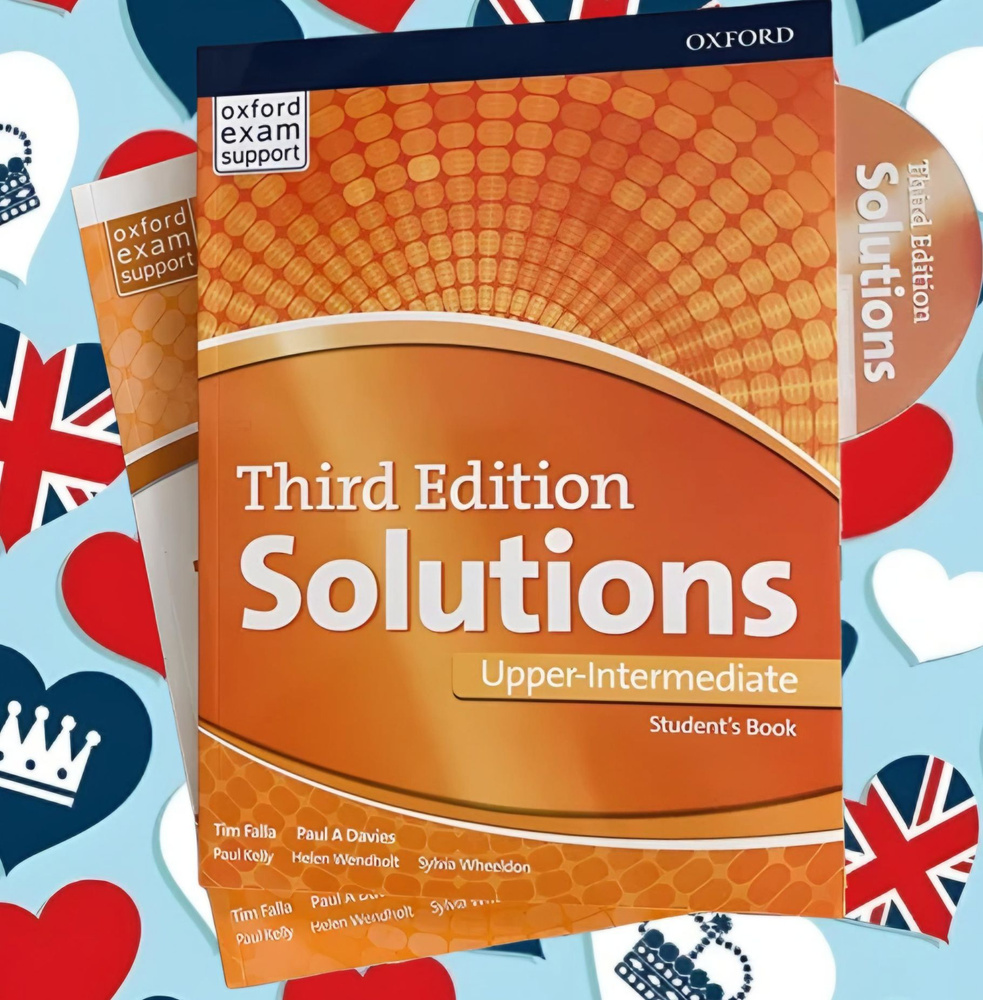 Solutions upper intermediate Third Edition Комплект: Student's Book + Workbook + CD/DVD #1