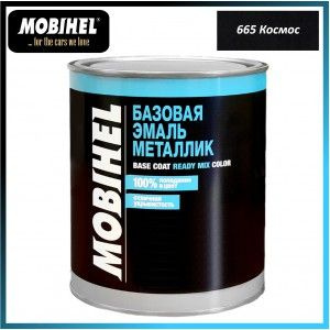 Автоэмаль базовая MOBIHEL 665 Космос, металлик 1 литр #1