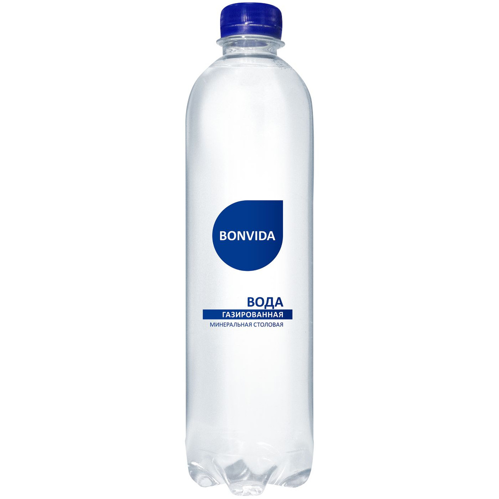 Вода питьевая BONVIDA газированная, ПЭТ, 1.5L #1