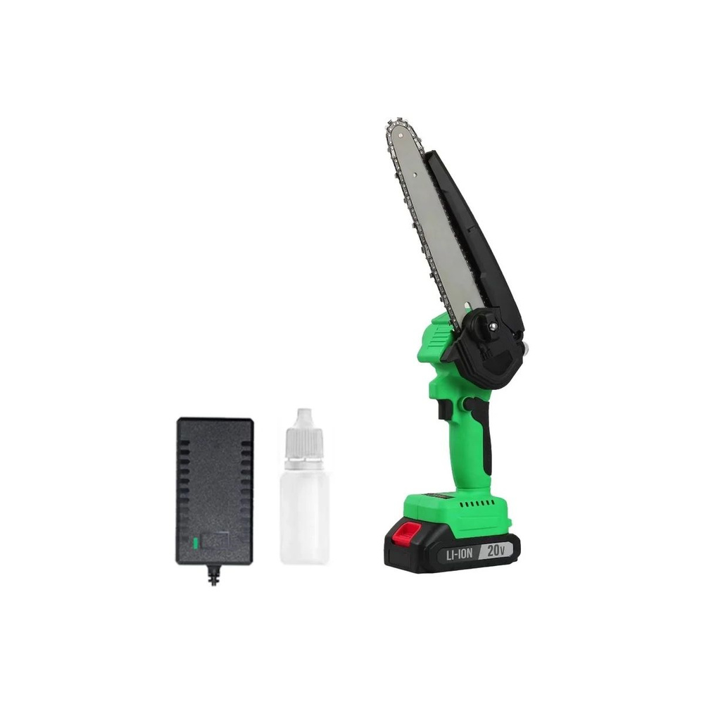 Пила цепная аккумуляторная бесщеточная Zitrek GreenSaw 20V (20В, 4,0Ач ...