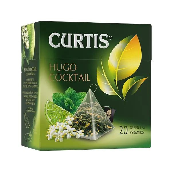 Чай в пирамидках Curtis Hugo Cocktail 20пир х2шт #1