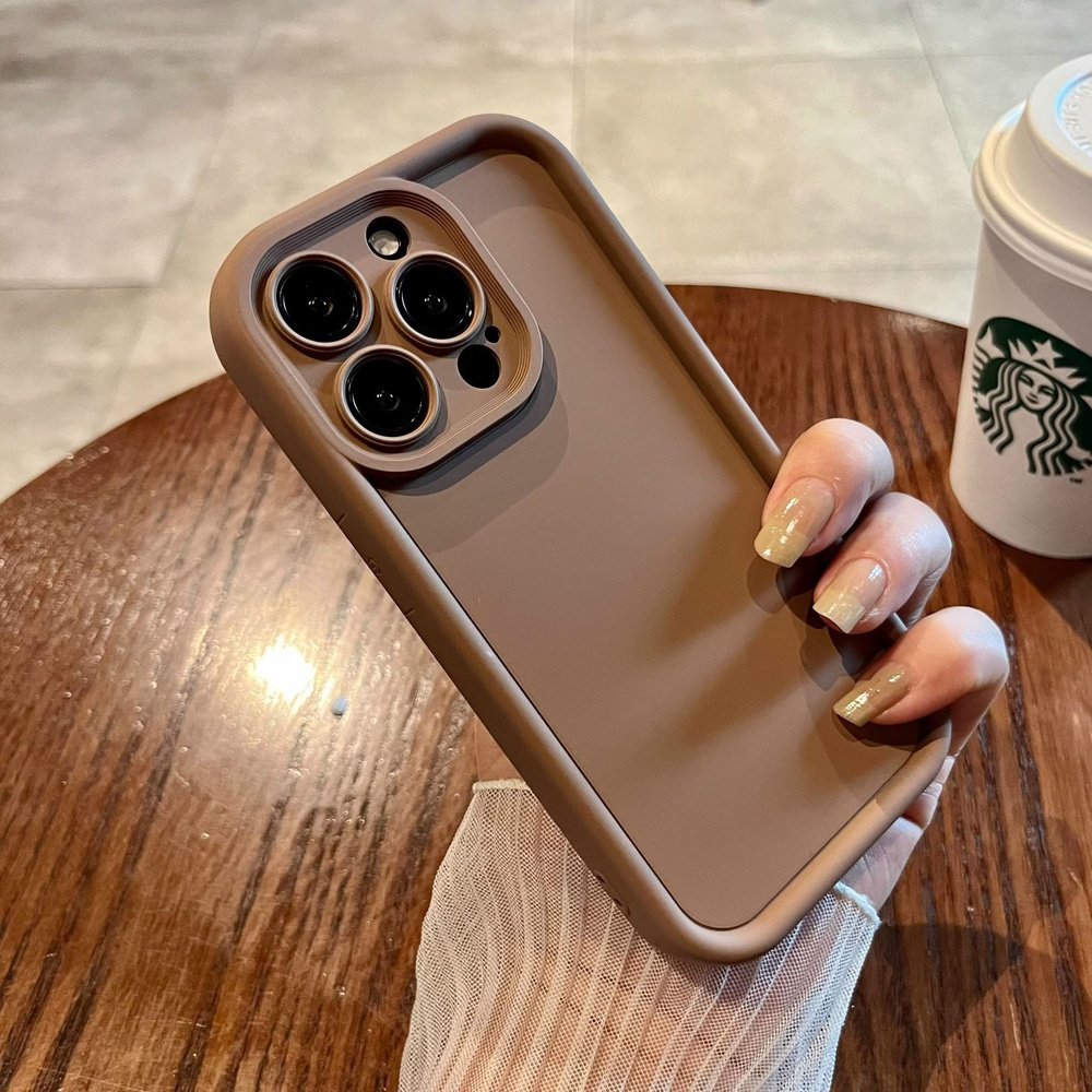 Минималистичный красный силикон подходит для Apple iPhone 11(Эпл айфон ...