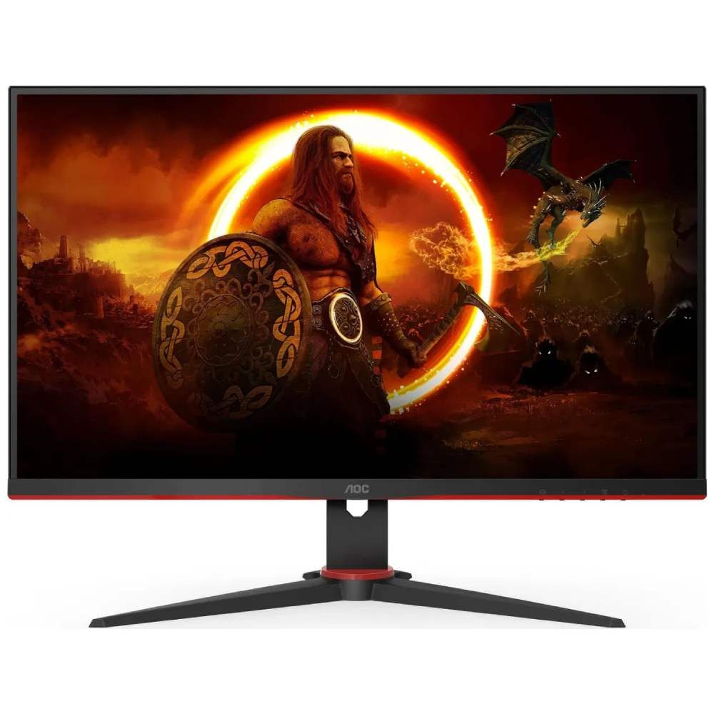 AOC 27" Монитор Gaming Q27G2E, черный, красный #1