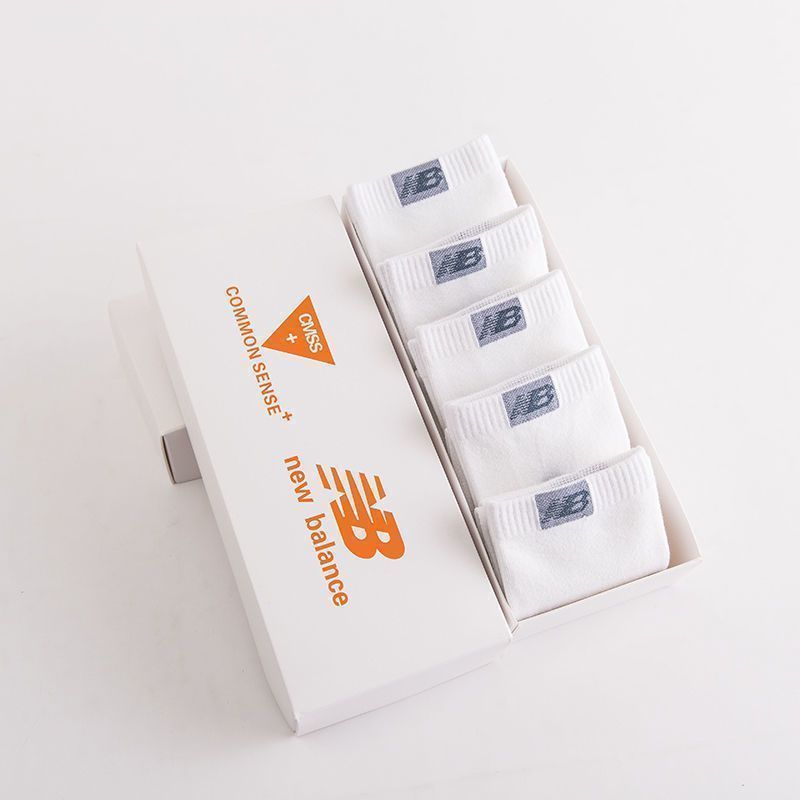 Носки New Balance, 5 пар купить на OZON по низкой цене (1731455150)