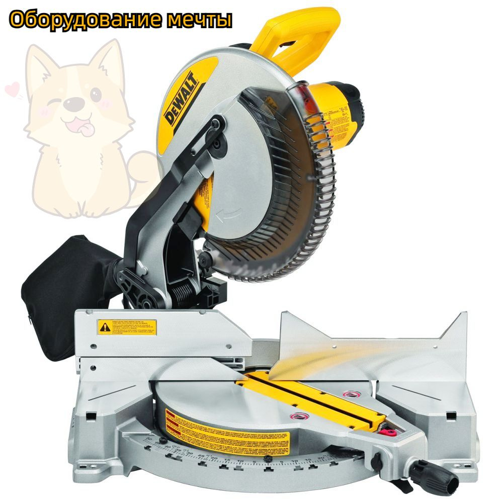Торцовочная пила 1600 Вт DEWALT DWS715 IN - купить с доставкой по ...