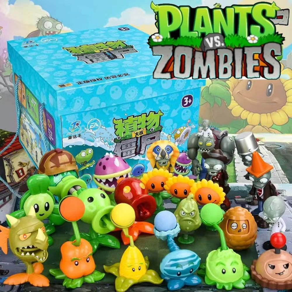 Большой игровой набор Зомби против Растений в коробке - купить с ...