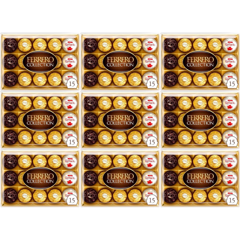 Шоколадные конфеты Ferrero Collection 172,2 г, набор: 9 штук #1