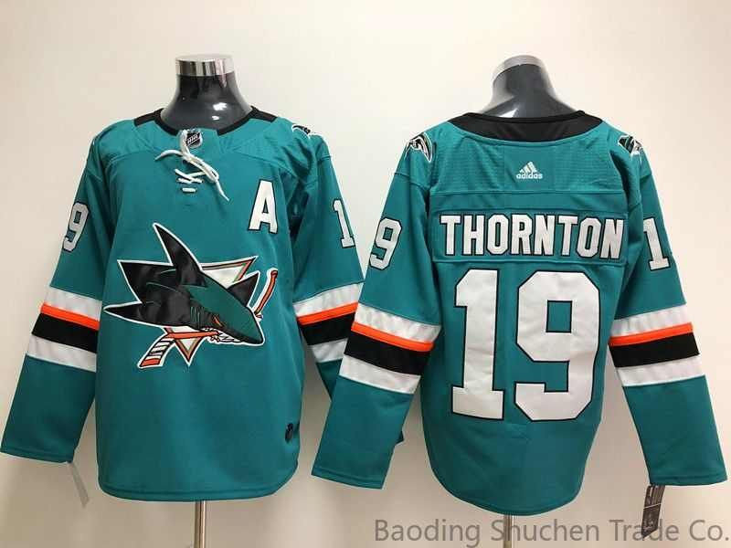 NHL джерси хоккейная Сан-Хосе Шаркс San Jose Sharks Jersey #1