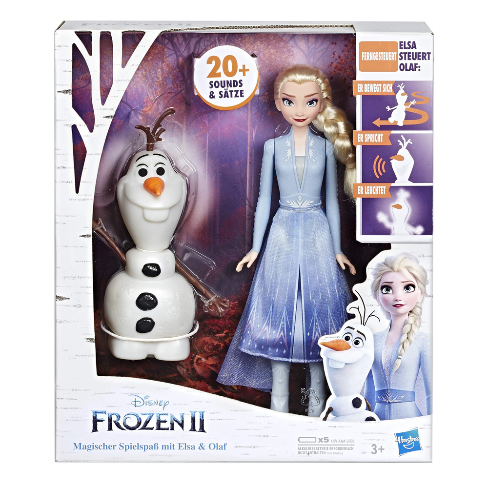 Hasbro Disney Frozen 2 Talk and Glow Olaf and Elsa Dolls 3 OZON 1688222852