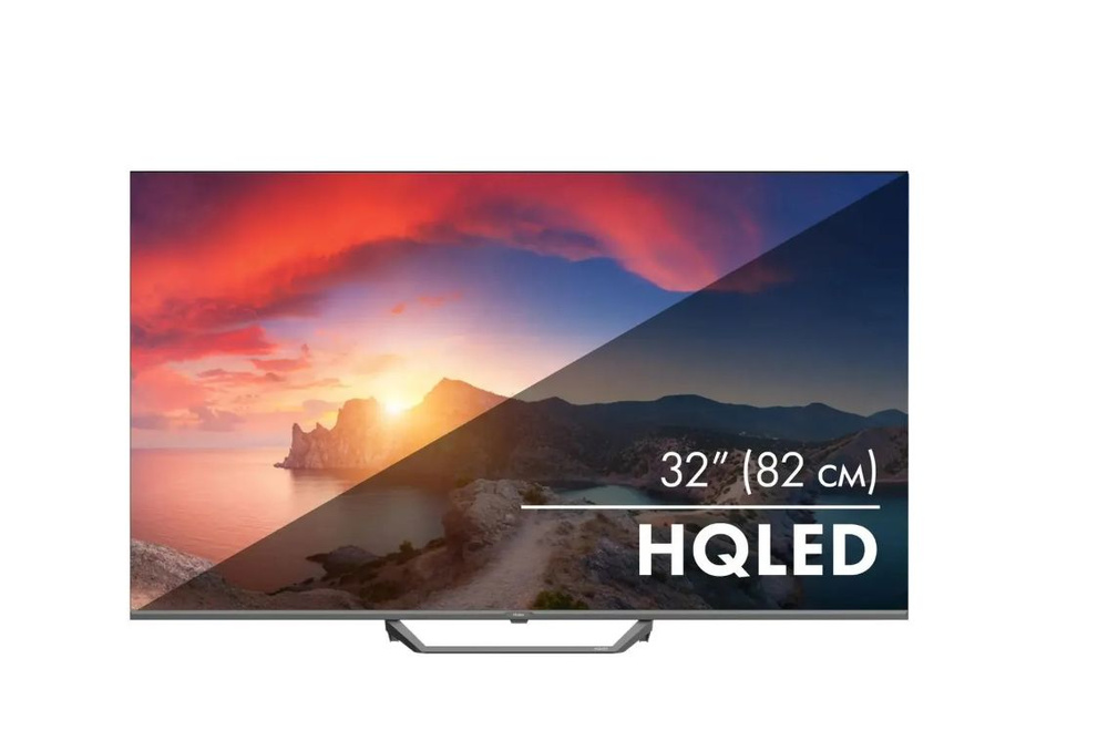 Haier Телевизор 32" Smart TV S2 Pro Smart Frameless 32" 4K UHD, серый #1