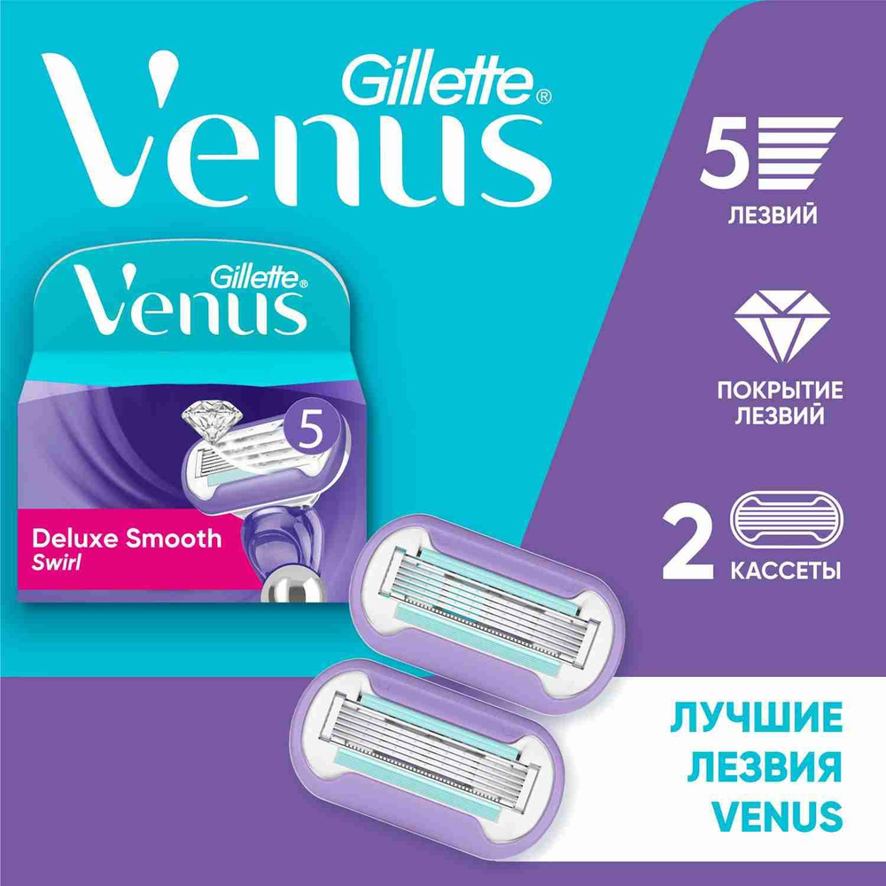 Venus Extra Smooth Swirl Сменные Кассеты 2 шт. #1