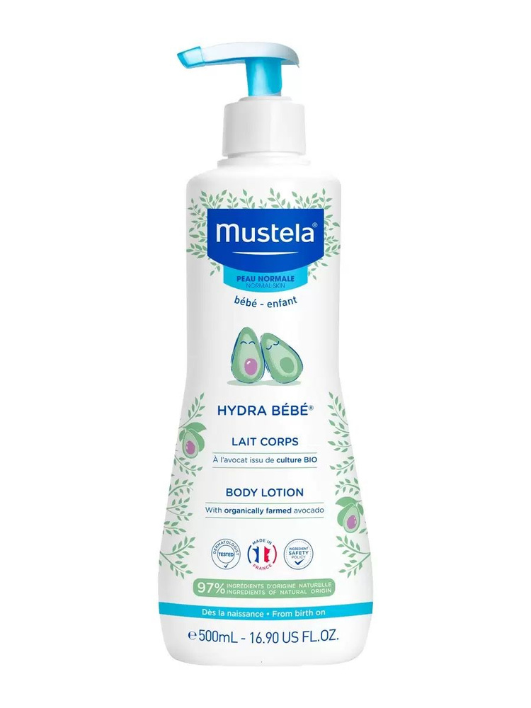 Mustela Лосьон для тела Hydra Bebe 500 мл #1