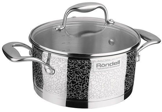 Rondell Кастрюля с крышкой 24 см., 5.0 л., Vintage RDS-344 купить на ...