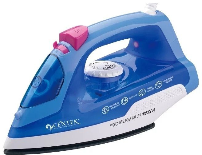 Утюг CENTEK CT-2348 синий #1