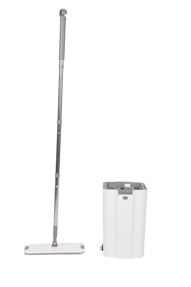 Швабра и ведро Ridberg Premium Plus 2mop (White) #1