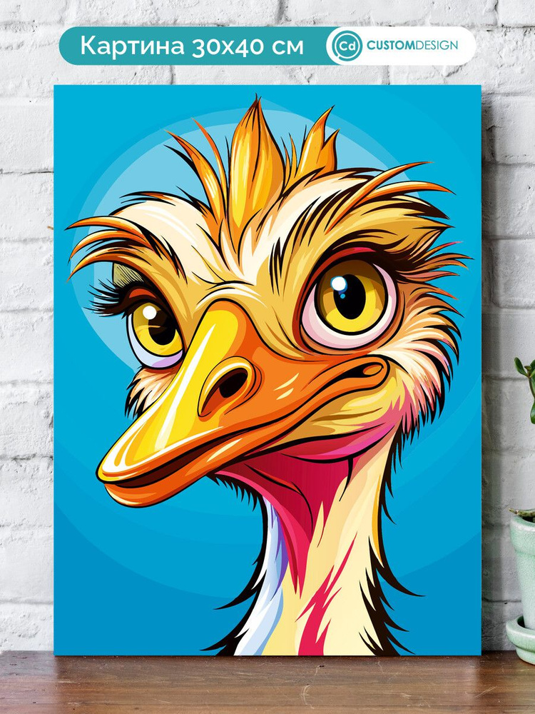 Картина на стену для интерьера Птицы 30x40 см #1
