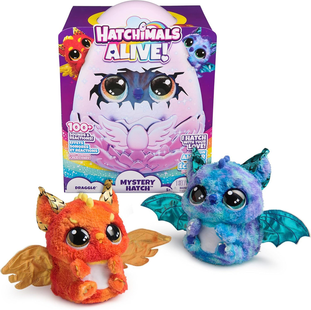 Интерактивная Игрушка Яйцо Сюрприз Hatchimals Alive Mystery Hatch ...