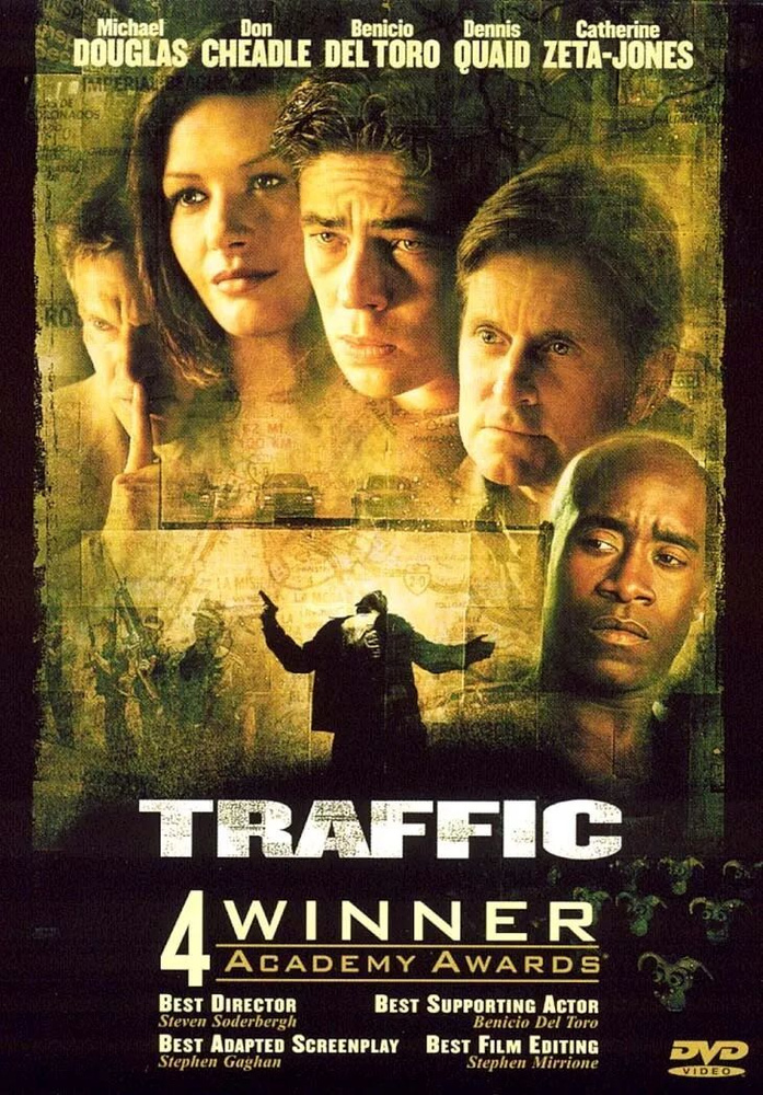 Traffic / Траффик (2001) (БЕЗ РУССКОГО ЯЗЫКА, американ. диск R1) DVD  #1