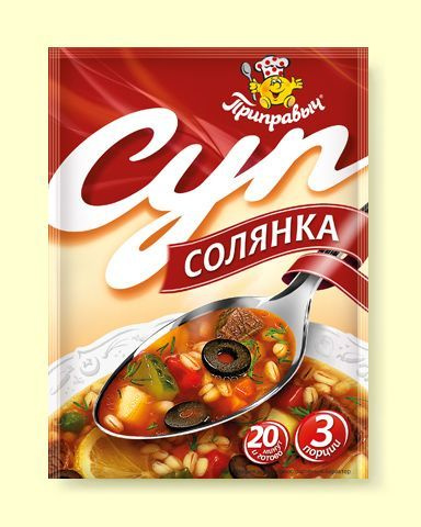 Суп СОЛЯНКА 60г Приправыч 3 шт #1