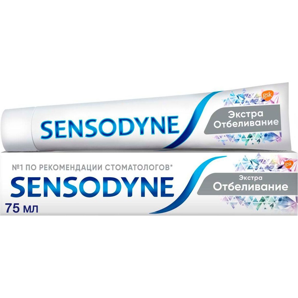 Зубная паста Sensodyne Экстра Отбеливание 50 мл #1