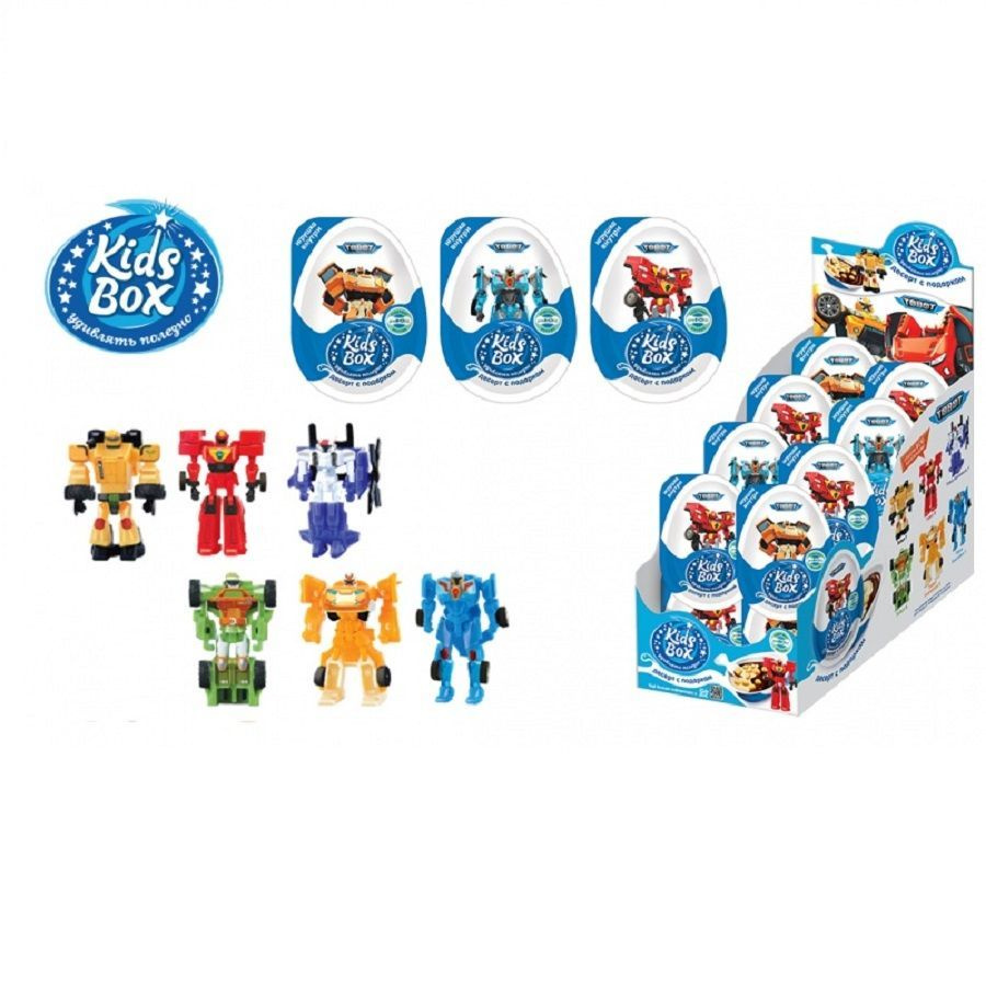 Конфитрейд Десерт с подарком KIDS BOX TOBOT, 16шт*20г #1