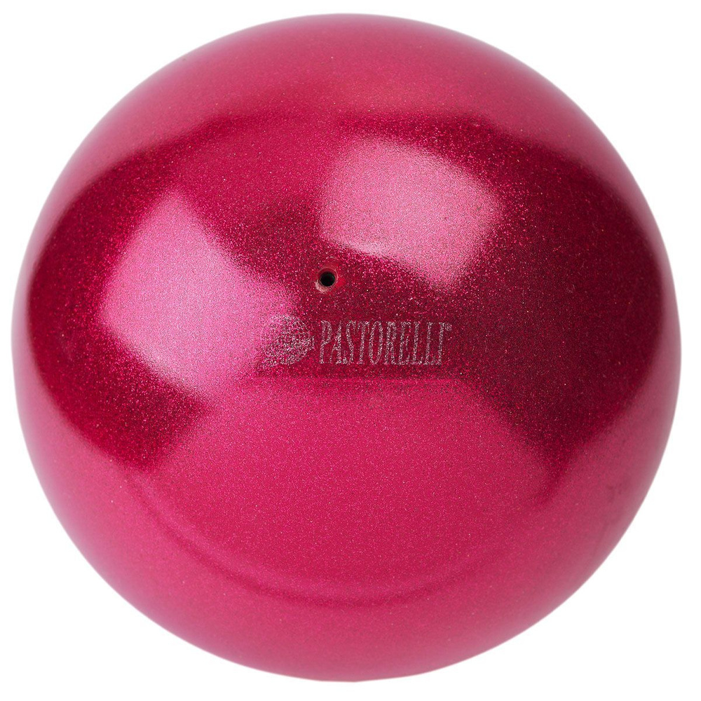 Мяч PASTORELLI 18см New Generation GLITTER HIGH VISION 02068 Raspberry #1