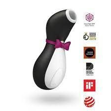 Вакуумный вибратор для стимуляции клитора и груди Satisfyer Penguin  #1