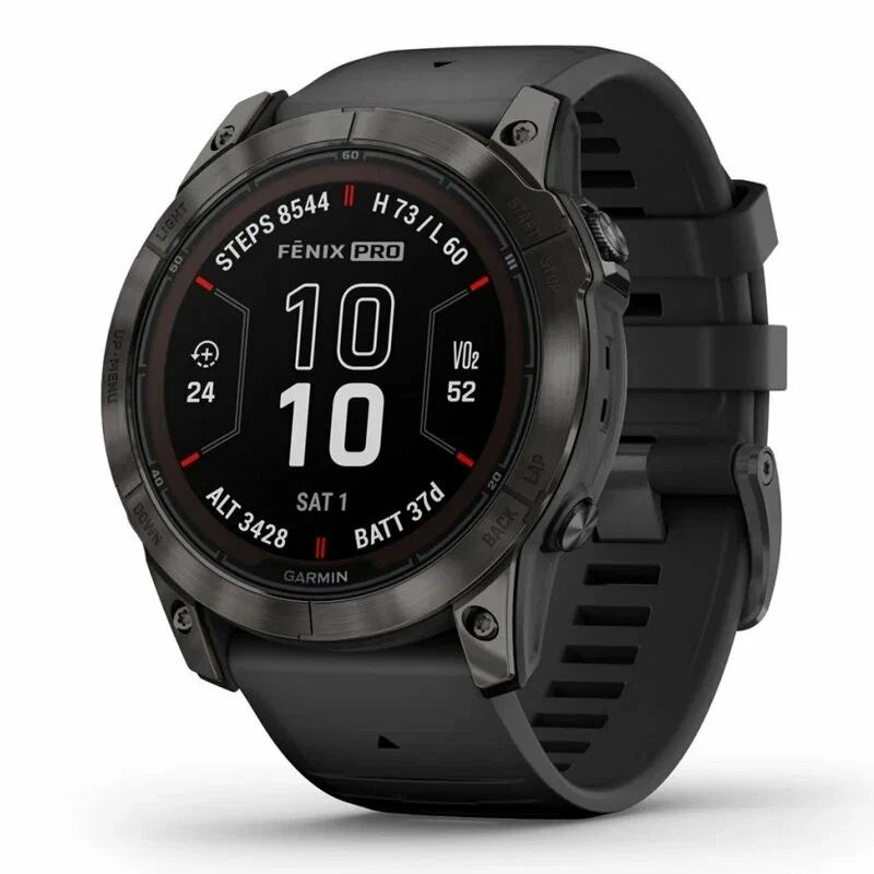 Garmin Умные часы FENIX 7X Pro Sapphire, серый #1