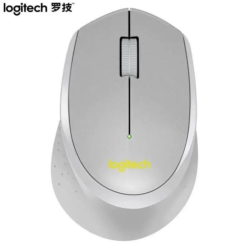 Logitech Мышь беспроводная M330 SILENT PLUS, серый #1