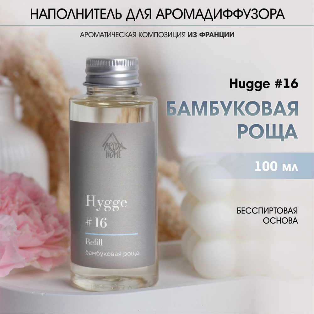 Диффузор для дома hygge 16 наполнитель рефилл Бамбуковая роща  #1