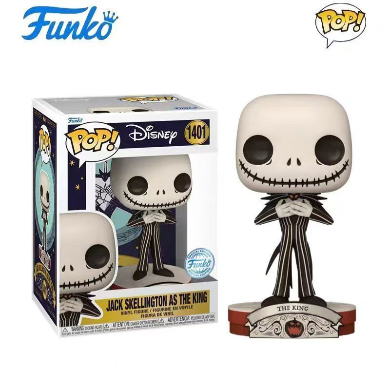 Фигурка Джек Скеллингтон с Зеро 25 см от Funko POP! 1401 #1