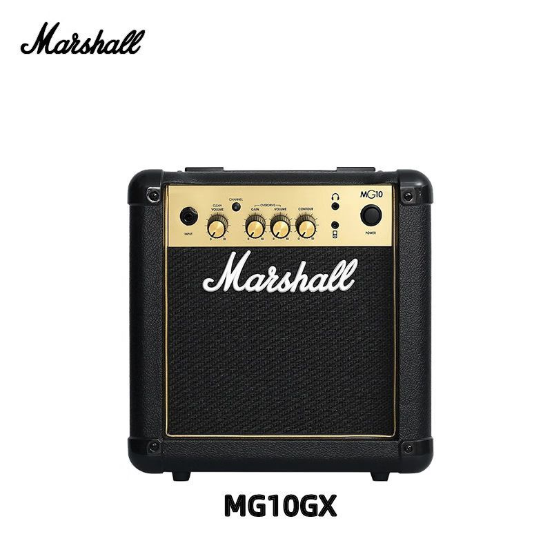 Транзисторный динамик для электрогитары MARSHALL MG10GX с поддержкой профессиональных искажений, 24 Вт, #1