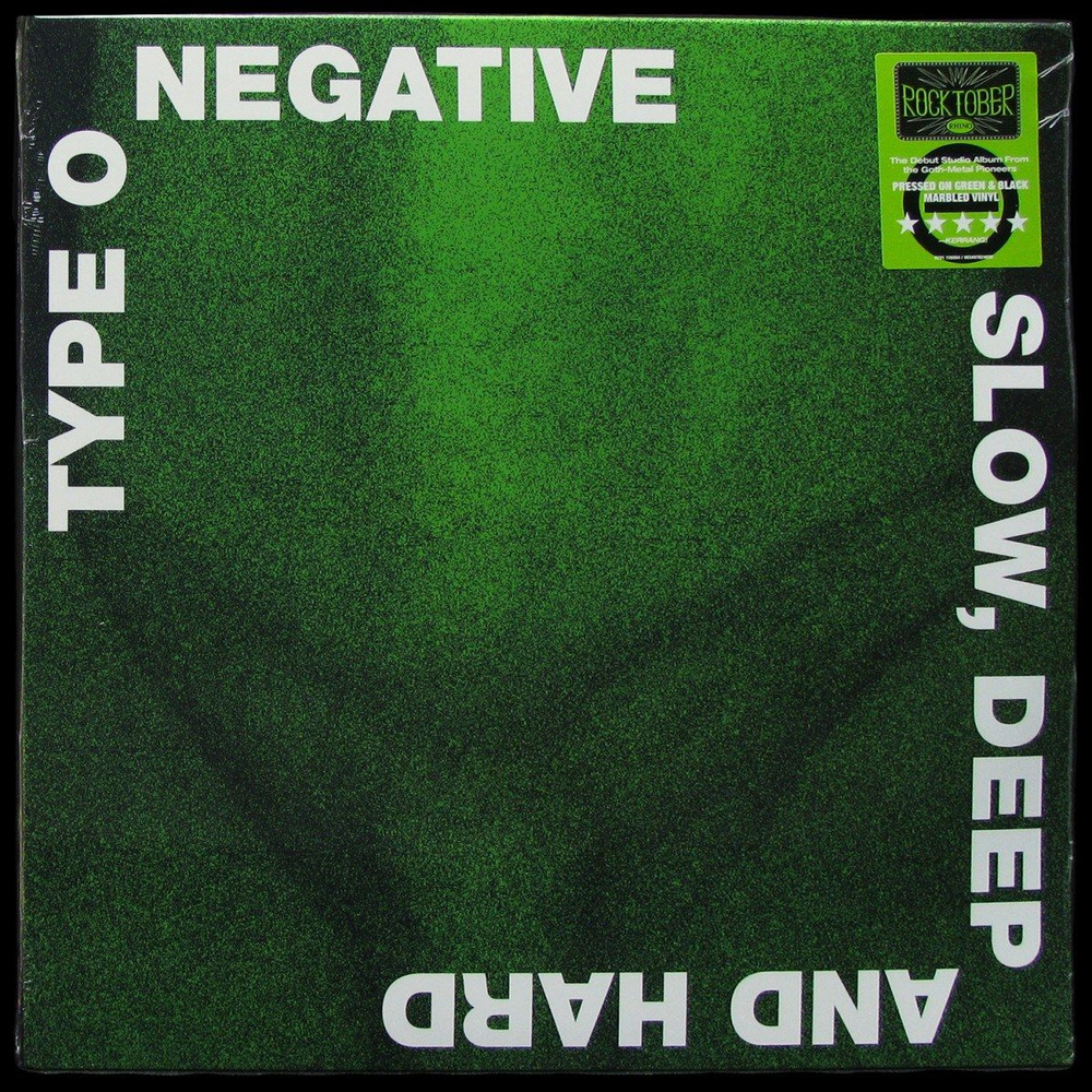 LP Type O Negative - Slow, Deep And Hard (2LP, coloured vinyl) (винил) (351441) #1