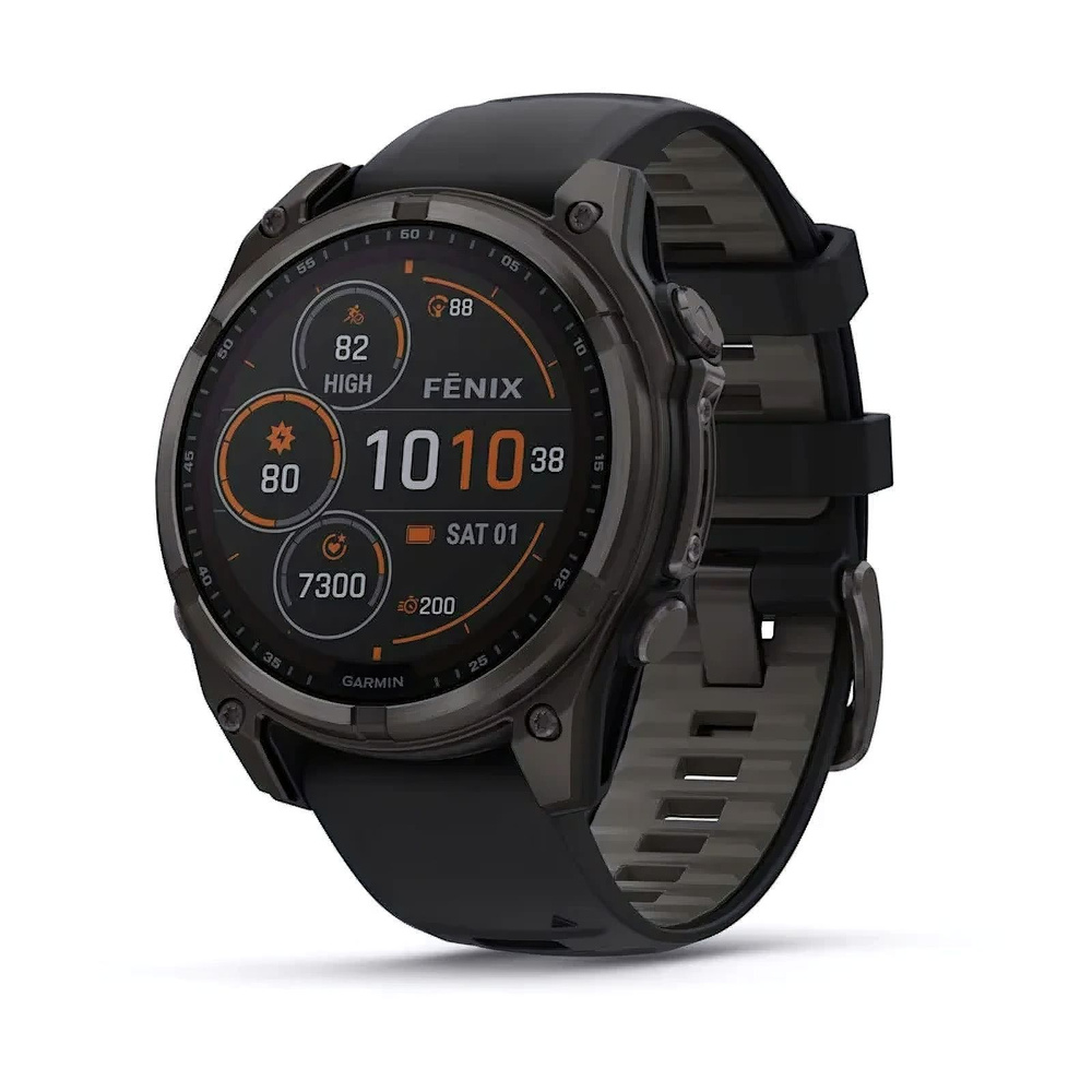 Garmin Умные часы Fenix 8, 33mm, Black/Pebble Gray #1