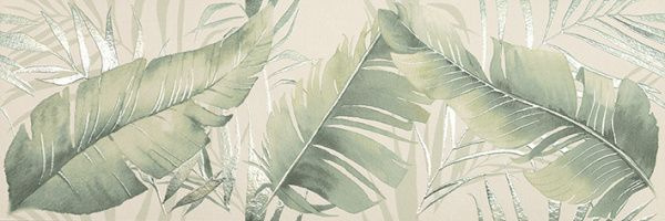 Fap Ceramiche Deco & More fRCN Tropical Jungle RT Зеленая Матовая Ректифицированная Настенная плитка #1