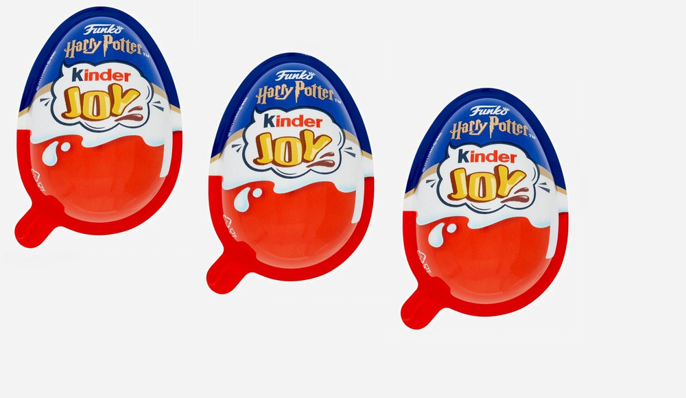 Шоколадное яйцо, Kinder Joy Funko Harry Potter, (3 шт. х 20 гр.). #1