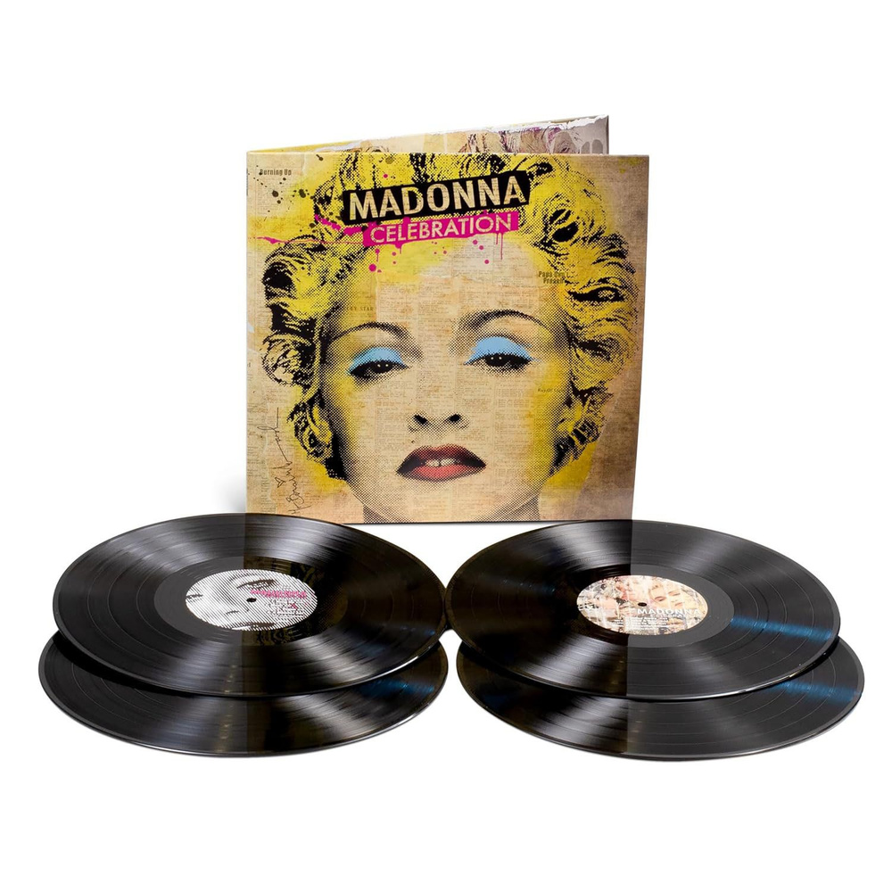 Виниловая пластинка Madonna - Celebration 4 x Vinyl, LP, Compilation ...