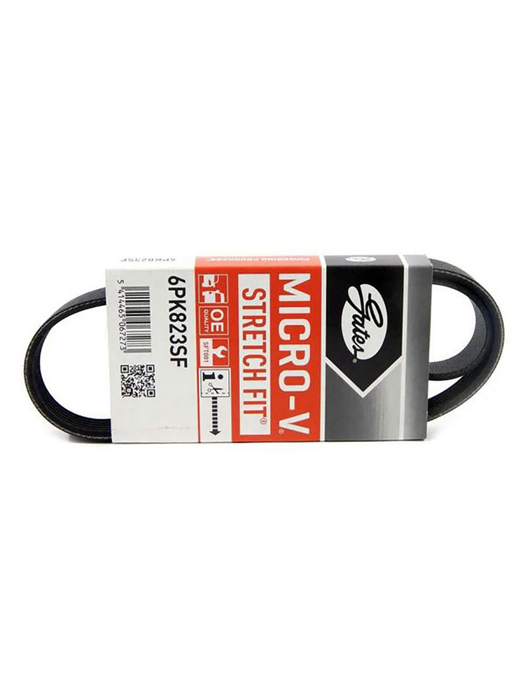 Ремень 823SF (6PK) поликлиновой (GATES)